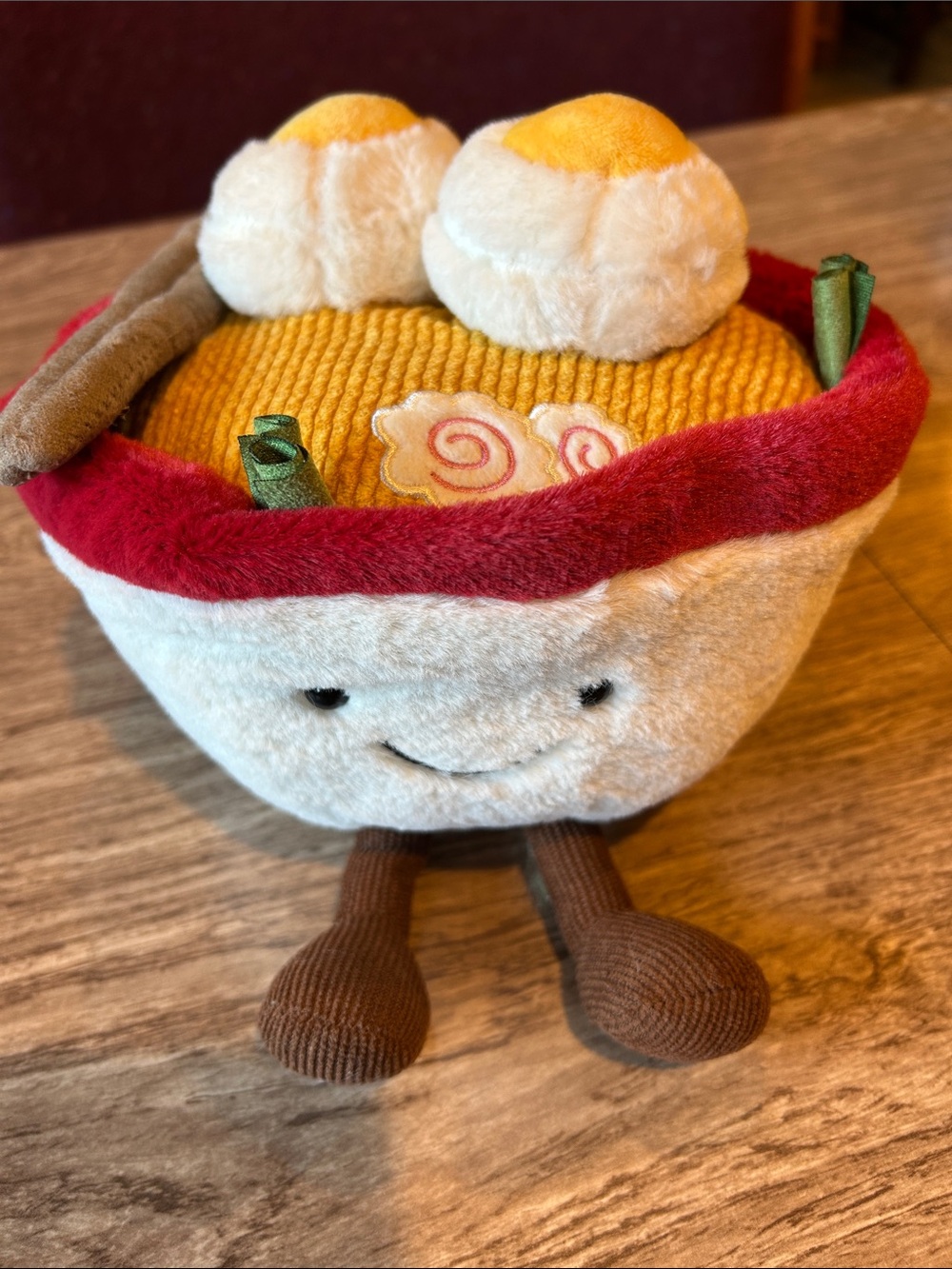 Jellycat Amusable Ramen, diameter 7 1/2”, 4-5” ht